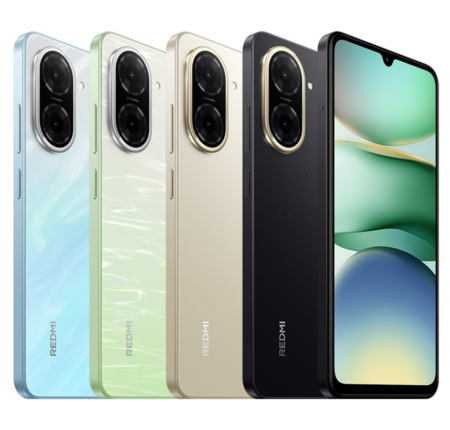 موبايل شاومي ريدمي A5 ببطارية 4GB ومعالج ثماني النواة 5200mAh وكاميرا مزدوجة 128GB وشاشة 6.88 بوصة مع بصمة الإصبع والتعرف على الوجه بذاكرة 4GB و64GB