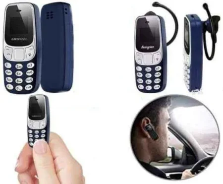 هاتف BM10 "عفروتو" هو هاتف محمول صغير جدًا (Mini Phone) بتصميم كلاسيكي يشبه سماعة البودان أو نوكيا