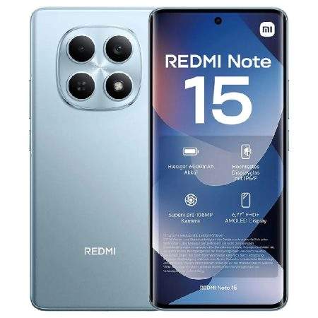 شاومي ريدمي نوت 15 5G، رامات 8 جيجابايت، 256 جيجابايت -